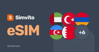 Asia · 11 areas (incl. Oman) eSIM