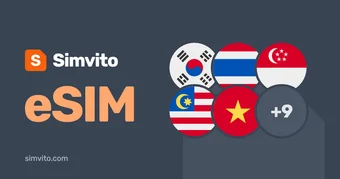 Asia · 14 areas eSIM