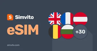Europe · 35 areas (incl. Réunion) eSIM